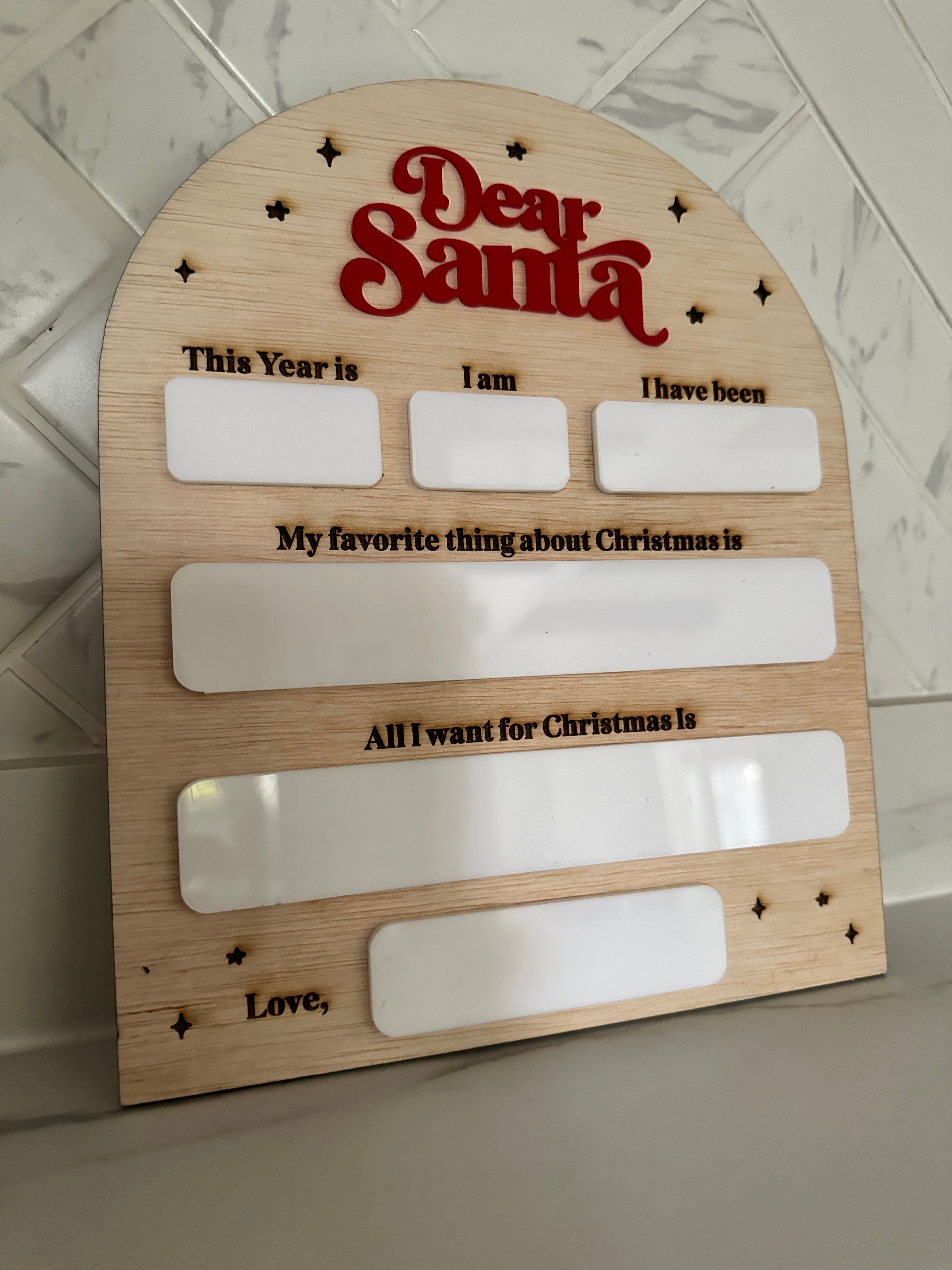 Dear Santa Board